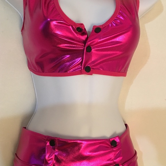 NWT metallic  club wear - Picture 2 of 6